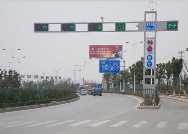 중국 6M 옥외 자동적인 신호등 신호, 도로 교통 신호 및 표시 협력 업체