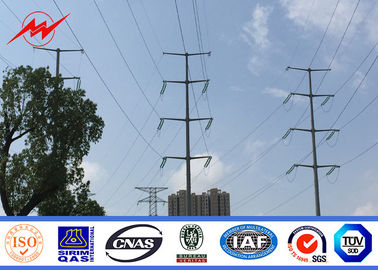 중국 Q345 35FT 필리핀에 의하여 직류 전기를 통하는 정원 전등 기둥 분말 코팅 협력 업체