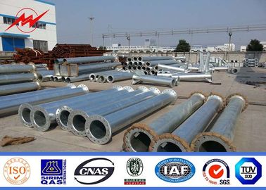 중국 9m 11m Steel Poles Galvanized Steel Pole with bitumen 협력 업체