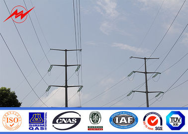 중국 우아한 전기 배급 선을 위한 외관에 의하여 직류 전기를 통하는 강철 전화선용 전주 협력 업체