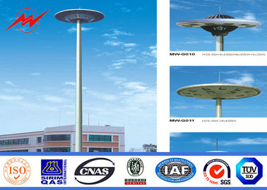 중국 23m 3개의 단면도 HDG 높은 돛대 전등 기둥 15 * 공항 점화를 위한 2000w 협력 업체