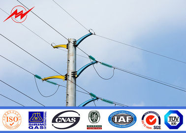 중국 69 Kv 전기 전송선을 위한 ASTM A572에 의하여 직류 전기를 통하는 관 강철 폴란드 협력 업체