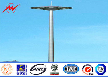중국 관례 40m 다각형 경기장 축구 60의 빛을 가진 축구 경기장을 위한 높은 돛대 전등 기둥 협력 업체