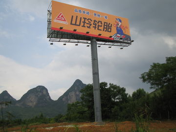 중국 전기 요법을 가진 옥외 냉각 압연된 강철 옥외 게시판 광고 협력 업체
