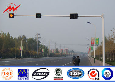 중국 9M 부류를 가진 도로 전등 기둥이 7M 신호등에 의하여 폴란드 Gr65 4m/6m 직류 전기를 통했습니다 협력 업체
