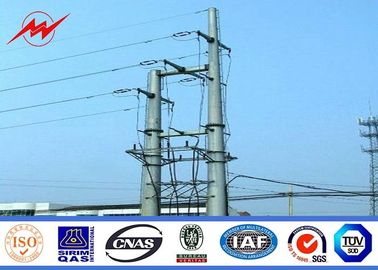 중국 AWS D1.1 25m 전등 기둥이 69kv 송전 폴란드 강철 공용품에 의하여 직류 전기를 통했습니다 협력 업체