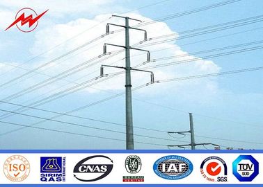 중국 전등 기둥이 동력선에 의하여 폴란드/광고 방송 11.9m 940DAN ASTM A123 직류 전기를 통했습니다 협력 업체