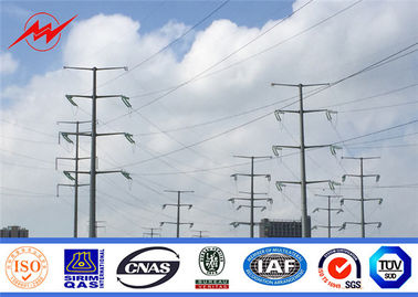 중국 전원 분배 선 프로젝트를 위한 14M 500 Dan 전기 전송 강철 전화선용 전주 협력 업체
