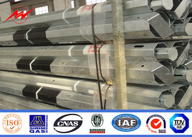 중국 Electric Insulators Distribution Steel 50ft Polygonal Pole Medium Voltage 협력 업체