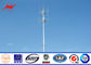 돛대 강철 구조물 단청 폴란드 둥근 가늘게 한 탑, Monopole 통신 탑 협력 업체
