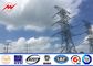 110KV 두 배 회로 전력 폴란드의 높은 돛대 강철 전화선용 전주 협력 업체