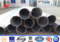 Outdoor Bitumen 20m African Galvanized Steel Power Pole with Cross Arm 협력 업체