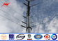 110kv 전기 전송선을 위한 12m 500Dan 강철 전화선용 전주 협력 업체