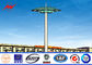 23m 3개의 단면도 HDG 높은 돛대 전등 기둥 15 * 공항 점화를 위한 2000w 협력 업체