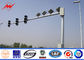 교통 신호 체계를 위한 6m 12m 길이 Q345 신호등/가로등 폴란드 협력 업체