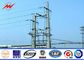 AWS D1.1 25m 전등 기둥이 69kv 송전 폴란드 강철 공용품에 의하여 직류 전기를 통했습니다 협력 업체