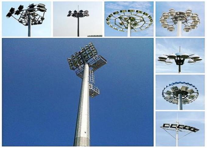 공항 점화를 위한 CCTV 임명으로 높은 돛대 폴란드를 입히는 30meters 힘 0