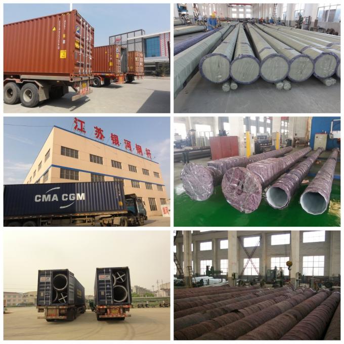 Jiangsu milky way steel poles co.,ltd 공장 생산 라인 1