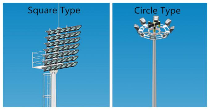 정연한 램프 부류를 가진 높은 돛대 전등 기둥 램프 란이 35M에 의하여 직류 전기를 통했습니다 1