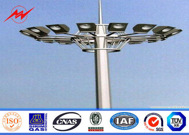 중국 15M LED 높은 돛대 전등 기둥 고속도로/공항 높은 돛대 전등 기둥 ISO 9001 협력 업체