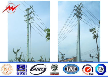 중국 아프리카 9m - 13m 전력 폴란드의 상업적인 전등 기둥 3mm 벽 간격 협력 업체