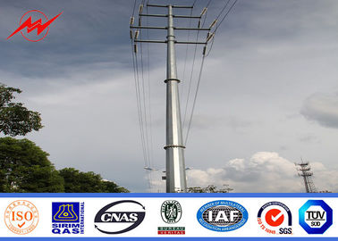 중국 전기 배급 프로젝트를 위한 고전압 전기 전송 전봇대 협력 업체