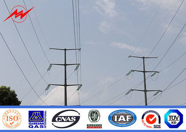 중국 ASTM A572에 의하여 직류 전기를 통하는 전기 10KV ~ 송전선을 위한 500KV HDG 전기 강철 관 폴란드 협력 업체