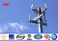 110kv 전송 탑 원거리 통신 안테나 휴대폰 신호를 위한 강철 단청 폴란드 탑 협력 업체
