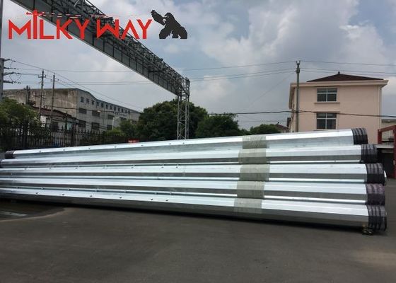 15m 진열제 강철 기둥 69kV 전력 전송 8kN 부하 협력 업체