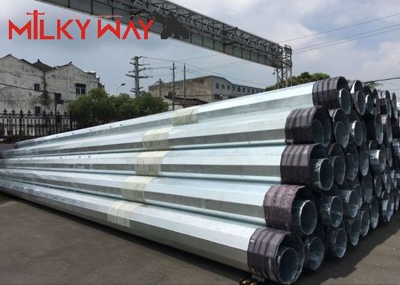 80FT 90FT 138KV 전력 유통용 진열제 강철 전원 전극 협력 업체