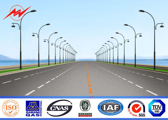 표면이 6M-12M 고도 가로등 폴란드 degisn 뜨거운 복각에 의하여 직류 전기를 통했습니다
