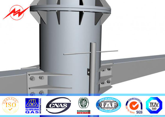 머리 위 전송선을 위한 전력 폴란드가 11M 강철에 의하여 직류 전기를 통했습니다