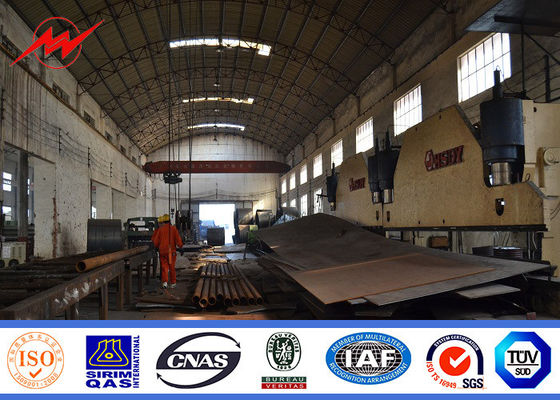 공원 점화를 위한 강철 극이 11m 단 하나 팔 뜨거운 복각에 의하여 직류 전기를 통했습니다