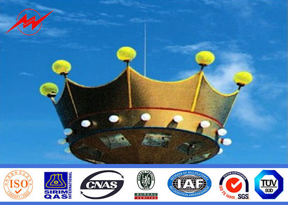 윈치를 가진 쇼핑 센터 점화를 위한 높은 돛대 폴란드가 40M에 의하여 12의 측 직류 전기를 통했습니다