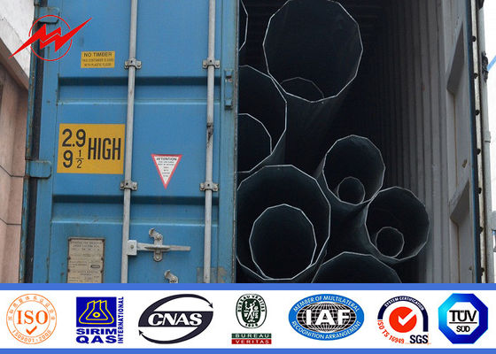 110kv 전송을 위한 강철 폴란드가 주문을 받아서 만들어진 50FT 전력에 의하여 직류 전기를 통했습니다