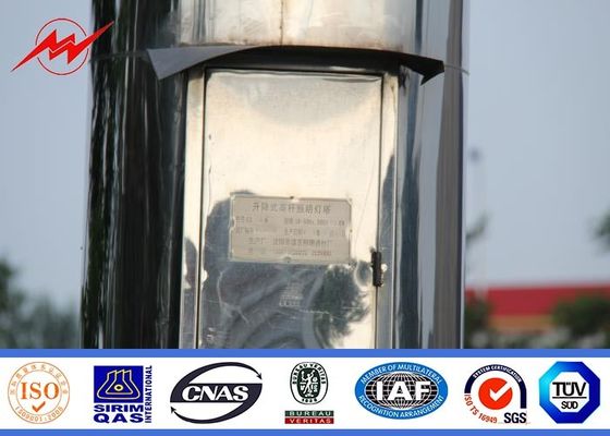 25 미터는 6*1000 와트를 가진 분말에 의하여 입힌 높은 돛대 극을 HPS multisided