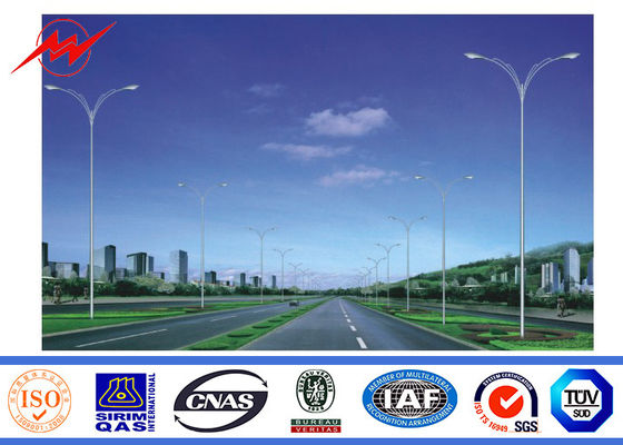 HDG 3mm 10m는 교차하는 팔을 가진 봉사 활동에 의하여 직류 전기를 통한 강철 폴란드 이중으로 합니다