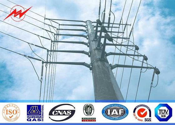 69kv 송전을 위한 Gr65 플랜지 유형 전력 극 2.75mm