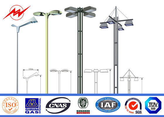 도로 점화를 위한 HDG 3mm 그리는 직류 전기를 통한 강철 폴란드 하나 단면도