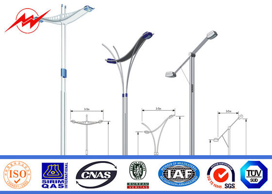 도로 점화를 위한 HDG 3mm 그리는 직류 전기를 통한 강철 폴란드 하나 단면도