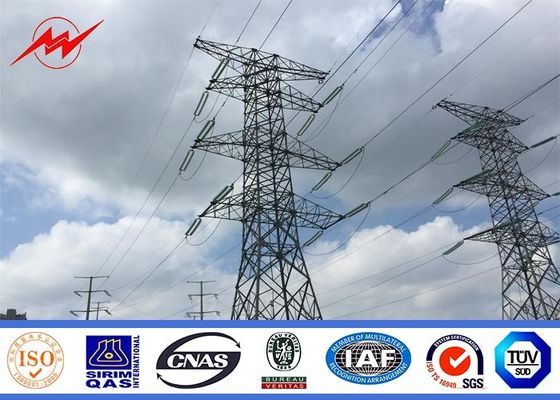 전선을 위한 다각형 고전압 전기 요법 110 KV 전봇대