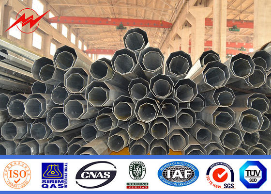 OEM HDG 고전압 강철 전력 폴란드는 25M Polygongal 가늘게 했습니다