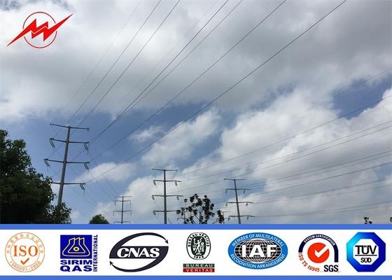 110 KV 전송을 위한 전기 공용품 다각형 전력 폴란드