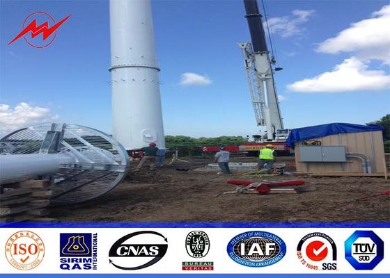 100개 ft의 둘레에 다 - 플래트홈 단청 폴란드 탑, 자활하는 강철 격자 탑