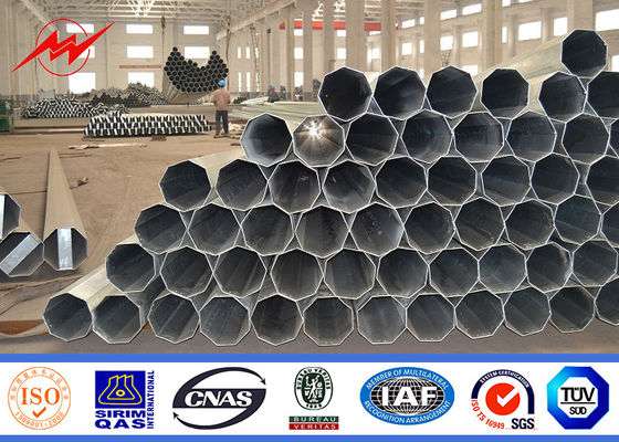 전력 전송을 위한 Octogonal 40FT 138KV 강철 전화선용 전주