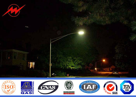 는 회화를 가진 황금 5-30 m 거리 강철 태양 전등 기둥을 찬성했습니다