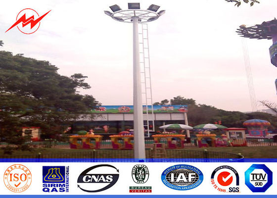 3 플래트홈 아니 전기 rasing 체계를 가진 단면도 20M 8각형 높은 돛대 폴란드