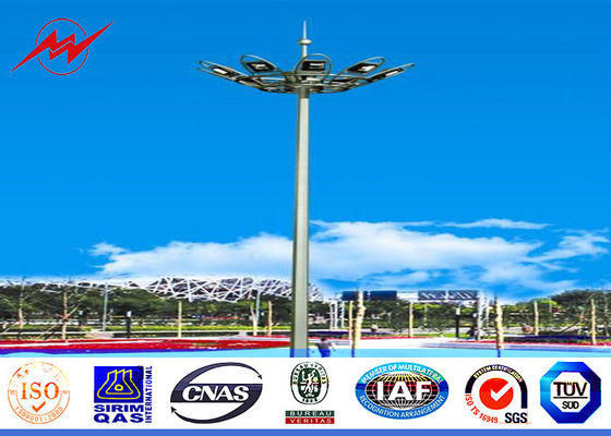 다른 맨 위 구조 유형을 가진 큰 옥외 지역 25M 높은 돛대 폴란드