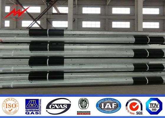 상승 가로대를 가진 전원 분배 구조를 위한 12sides 25ft 69kv 강철 전화선용 전주