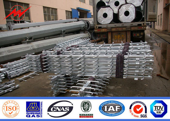 가늘게 한 20m는 8개의 빛 높은 돛대 폴란드/HPS를 가진 주차장 전등 기둥 점화합니다